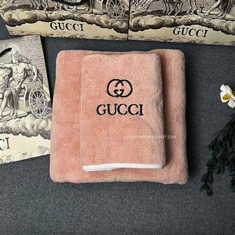 gucci towel brown|gucci towels for sale.